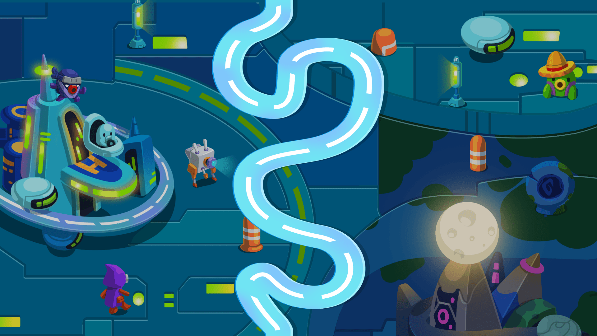 map background